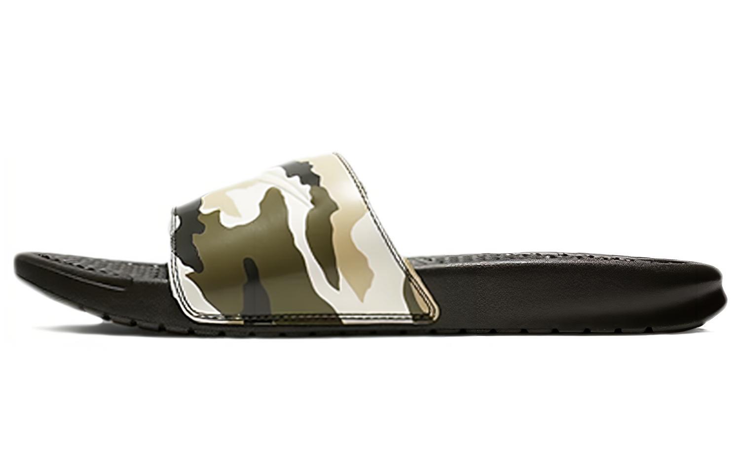Nike Benassi Jdi Print Military Green Unisex Slippers  Sequoia  631261-301 41