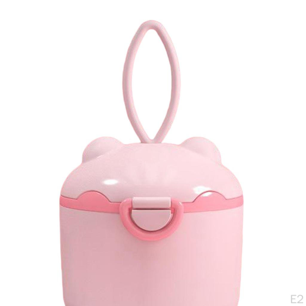 Baby Formula Dispenser Portable Cute Food Storage Box Essential Cereal Infant Toddle Snacks