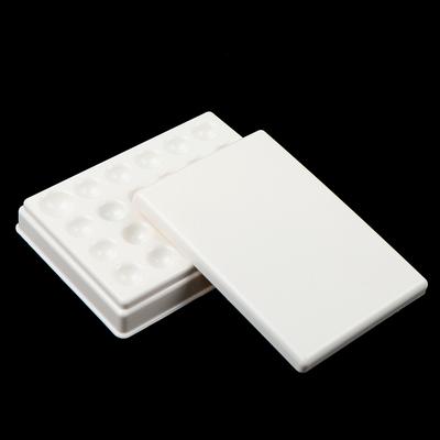 Dental Lab 24Slots Paleta de plástico Placa de rega Placa de mistura Ferramenta de mistura de manchas