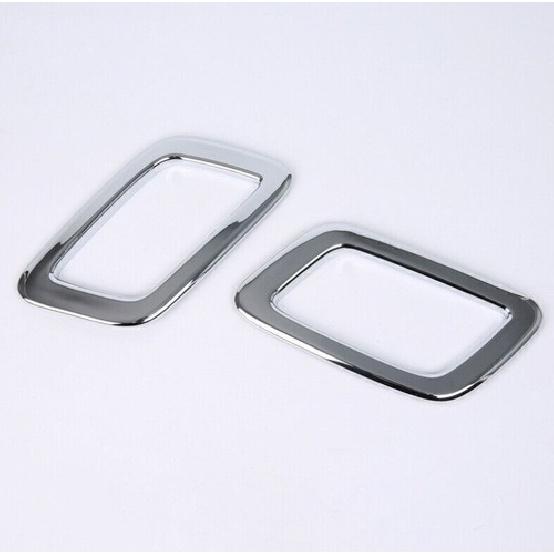 For Acura TLX 18-19-20 Glossy Chrome Front Fog Light Eyelid Molding Frame Trim