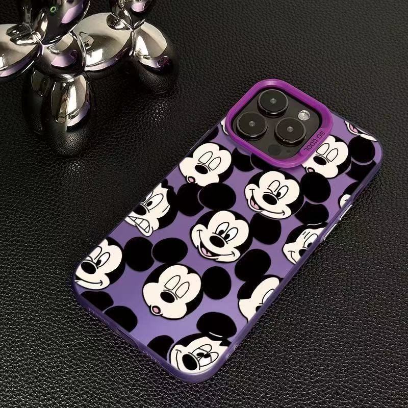 Full Screen Mickey Cartoon Hard Protective Phone Case For Apple Iphone