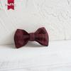 MUTTCO UBT-006 Double Layer Dog Collar Bow Tie