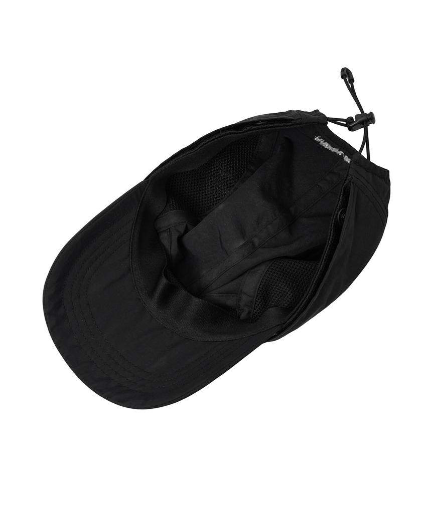 PHYPS MOTORCYCLE H-Tech Wing Logo Sun Shade Cap Black