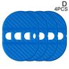 Universal Car Door Lock Protector 4 Pieces Self-Adhesive Auto Decorative Accessories Car Door Lock Rustproof Cover Interior Mirrors 6
