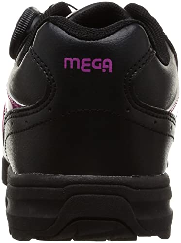 Hirota Golf Mega Golf Women's Golf Shoes, Black, Size 23.0 Cm, 4E