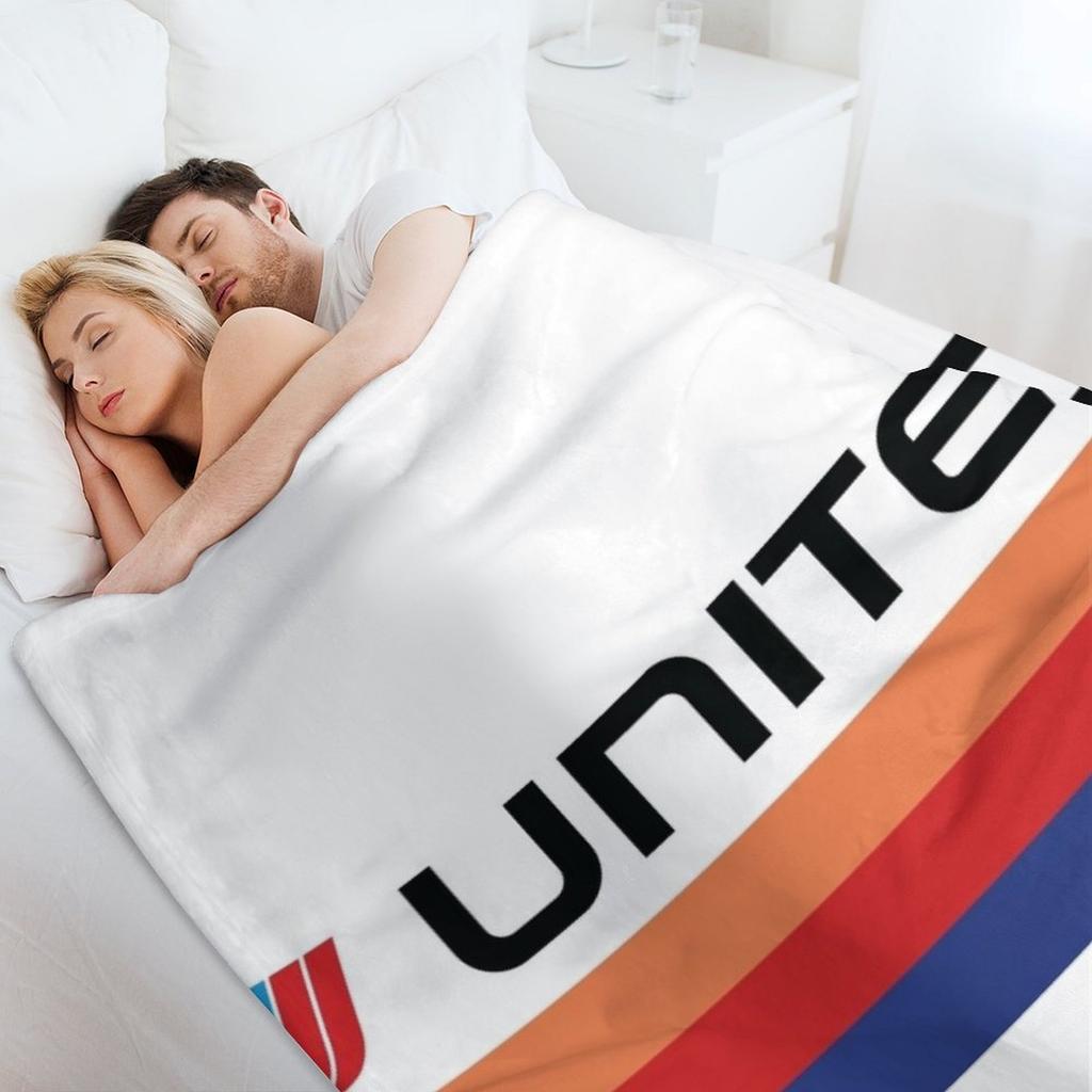 United Airlines Saul Bass Lackierung Decke Bettwäsche Decken Sofas Zur Dekoration Steppdecken Gefüllte Decken
