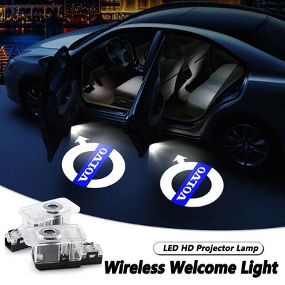 For XC90 V90 V60 XC60 V40 S80 S60 S90 C40 XC40 V70 XC70 C30 C70 EX90 LED Car Door Logo Projector Lamps Welcome Light