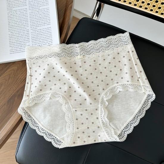 Cotton Underwear for Women Soft Breathable Cheeky Bikini Panties Ladies Sexy Lace Mid Rise