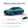 For Geely Emgrand GS 2016 2017 2018      2024 Front Rear Wiper Windows Replacement Cleaning Auto Accessories