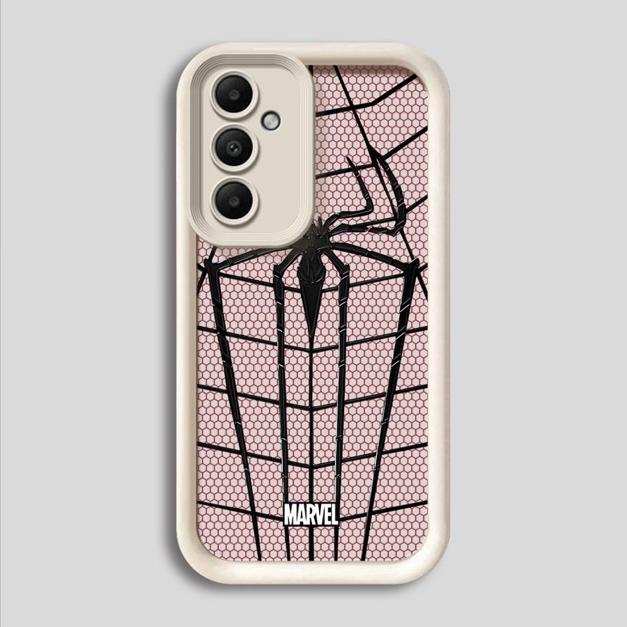 HOT Marvel Spider Man Pavučina Měkký kryt na telefon pro Samsung Galaxy A16 A24 A13 A32 A56 A26 A22 A33 A23 A12 A34 A36 A14