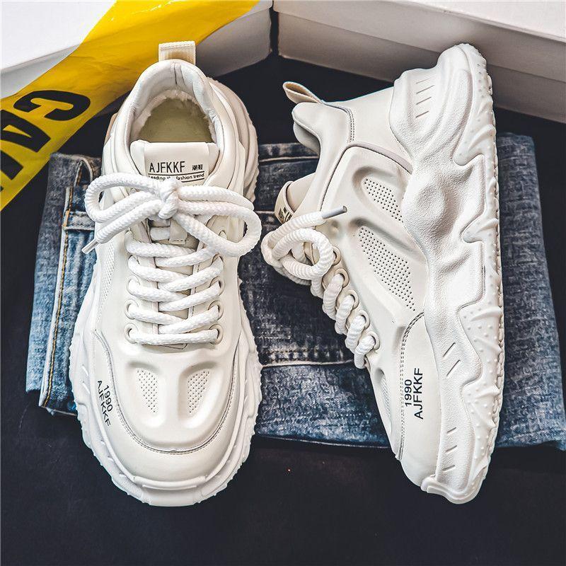 New Anti Slip and Wear Resistant Men's Sneakers Fashion Versatile Street Dance Casual Shoes Outdoor Trendy Sports Running Shoes