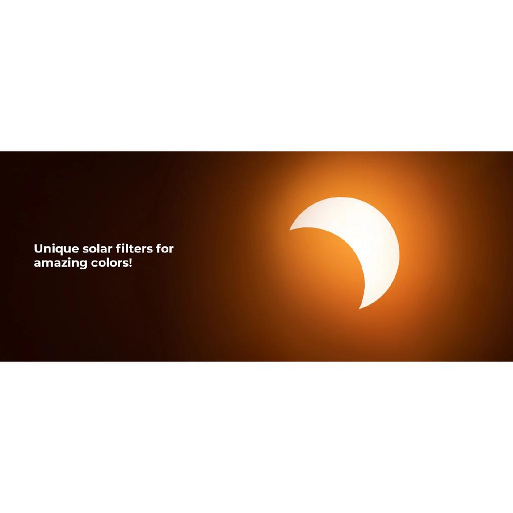 K&F Concept ND100000 Solar Filter 28-Layer Neutral Density 16.6-Stop Filters for Camera Lens Accessories 49mm-95mm Nano-X Series