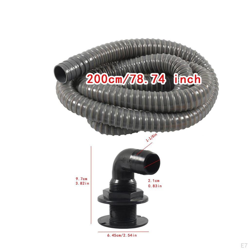 90-Grad-Rumpfdurchlass-Skimmer Praktischer Ersatz für Boote Yachten