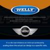 WELLY 4.75" New Mini Hatch Diecast Full Back Mini Car / Red