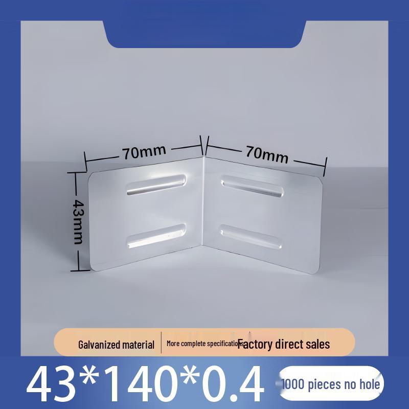 Galvanized Iron Corner Protectors for Wooden Boxes