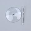 5 Pcs Flying Stems With 32Mm Flying Bases For Miniature Wargames Table Games Transparent Base Stand