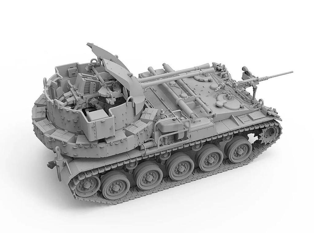 Fore Art Американская пушка М19 пластиковая модель FHB2004 1/72 зенитная самоходная установка