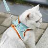 Anti Escape Pet Chest Strap Breathable Dog Leash Set Cat Supplies Cat Harness Vest  Puppy