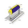 Concrete Hand Edger Stainless Steel Concrete Hand Edger Groover Tools Set Plaster Cement Finishing Wall Corner Plastering Tool