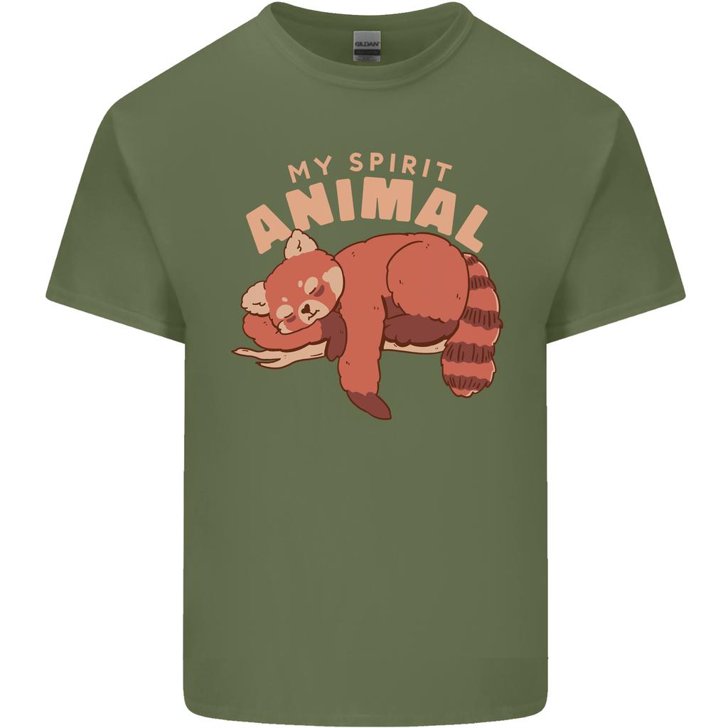 Red Panda My Spirit Animal Unisexs Light Cotton TShirt
