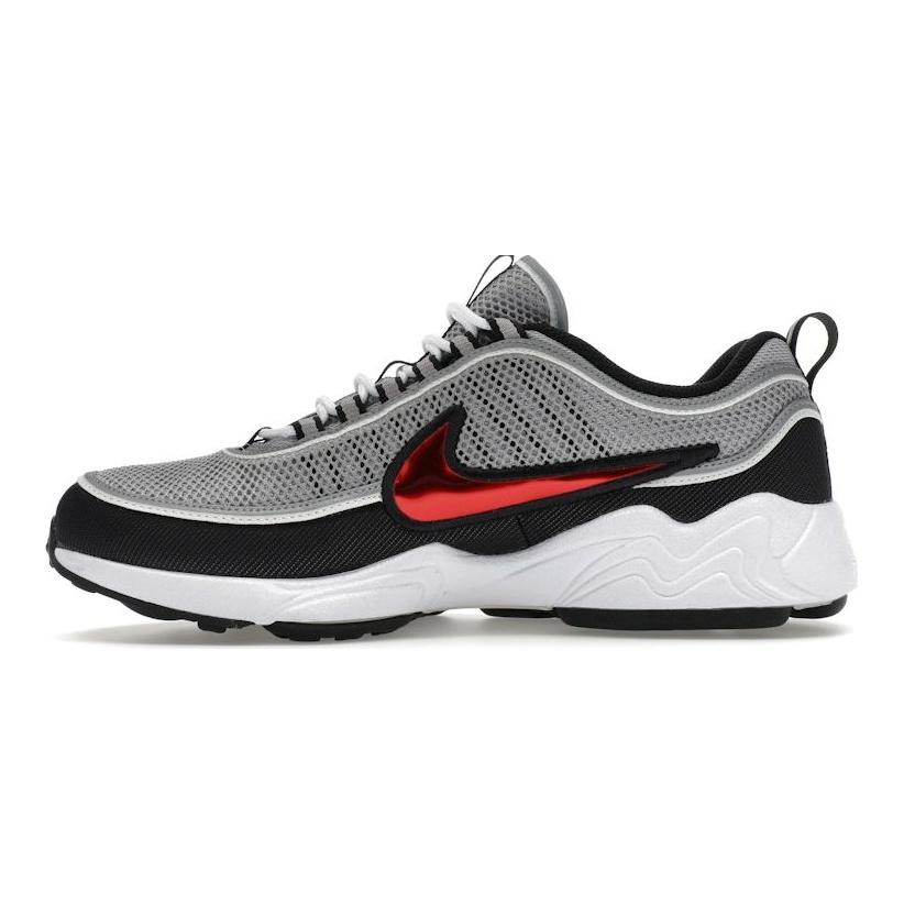 Nike Air Zoom Spiridon SP Silver Red 2024 Men Sneakers Metallic-Silver Sport-Red Black HF9117-001