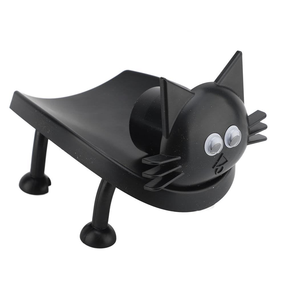 Cat Toilet Paper Holder Funny Decorative Bathroom Paper Towel Storage Holder for Office Bedroom