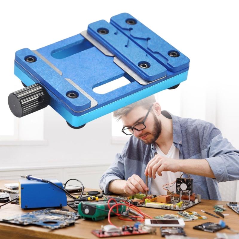 Antislip Motherboard Glues Removal Jig PCB Holder Clamp Enhances Repair Efficiency for Mobile Phones Tablets Laptops