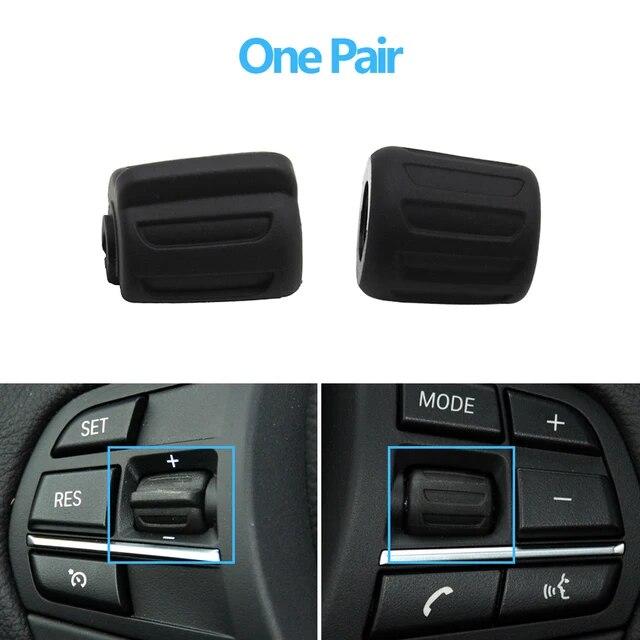 Car Left Right Steering Wheel Control Knob Buttons For BMW 1 2 X1 X2 X3 X4 X5 X6 Series F45 F15 F16 F25 F26 F39 61319273656