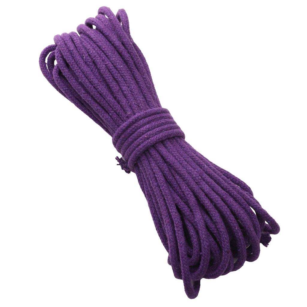 Core Cotton Monochrome Braided Rope Cotton Cord Thread String DIY Beading Bracelet Jewelry Making