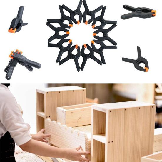 2 Inch Spring Clamps Heavy Duty Plastic Clip DIY Woodworking Tools Toggle Grip