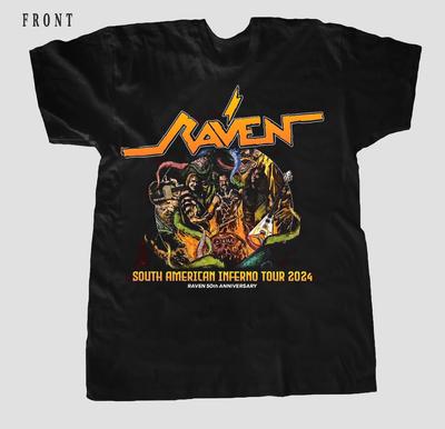 RAVEN Band Tour 2024 Collection Gift For Fan S To 5XL Unisex T-Shirt