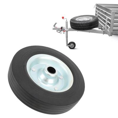 8" Ersatz-Anhängerwagenheberräder, 1100 lbs Tragfähigkeit Wagenheberrad-Rollen, Abweisendes Eisen