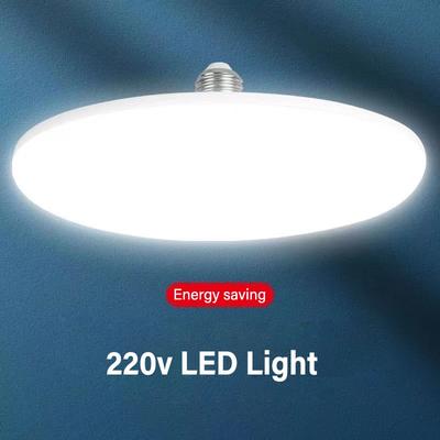 1PC 220V LED Lamp E27 Basis Huishoudelijke Energiebesparende Lamp 20W 30W 40W 60W 100W Binnenverlichting Vliegende Schotel Lamp Ampoule E27