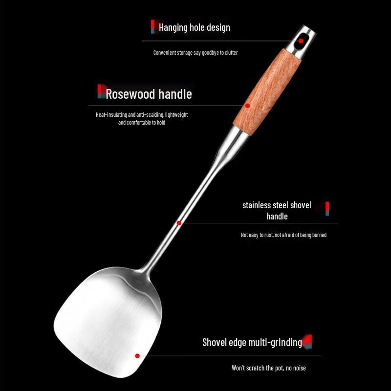 

Faust Debay Rosewood 5-Piece Utensil Set