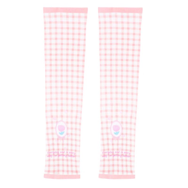 

Plaid Sunscreen Ice Sleeves for Women One Size