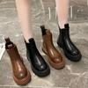 Bestseller Unisex Martin Schneestiefel: 2025 Winter Rutschfeste Mode Chelsea Stiefelette