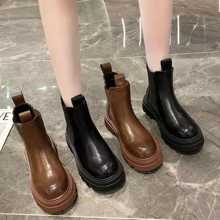 Bestseller Unisex Martin Schneestiefel: 2025 Winter Rutschfeste Mode Chelsea Stiefelette