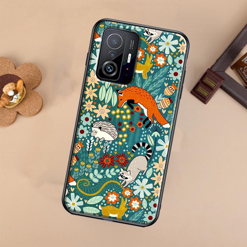 Kawaii Little hedgehog colored Case For Xiaomi POCO X7 X6 Pro X3 X5 M6 F3 F5 F6 Pro 11T 12T 13T 14T Pro 13 14 Ultra Cover