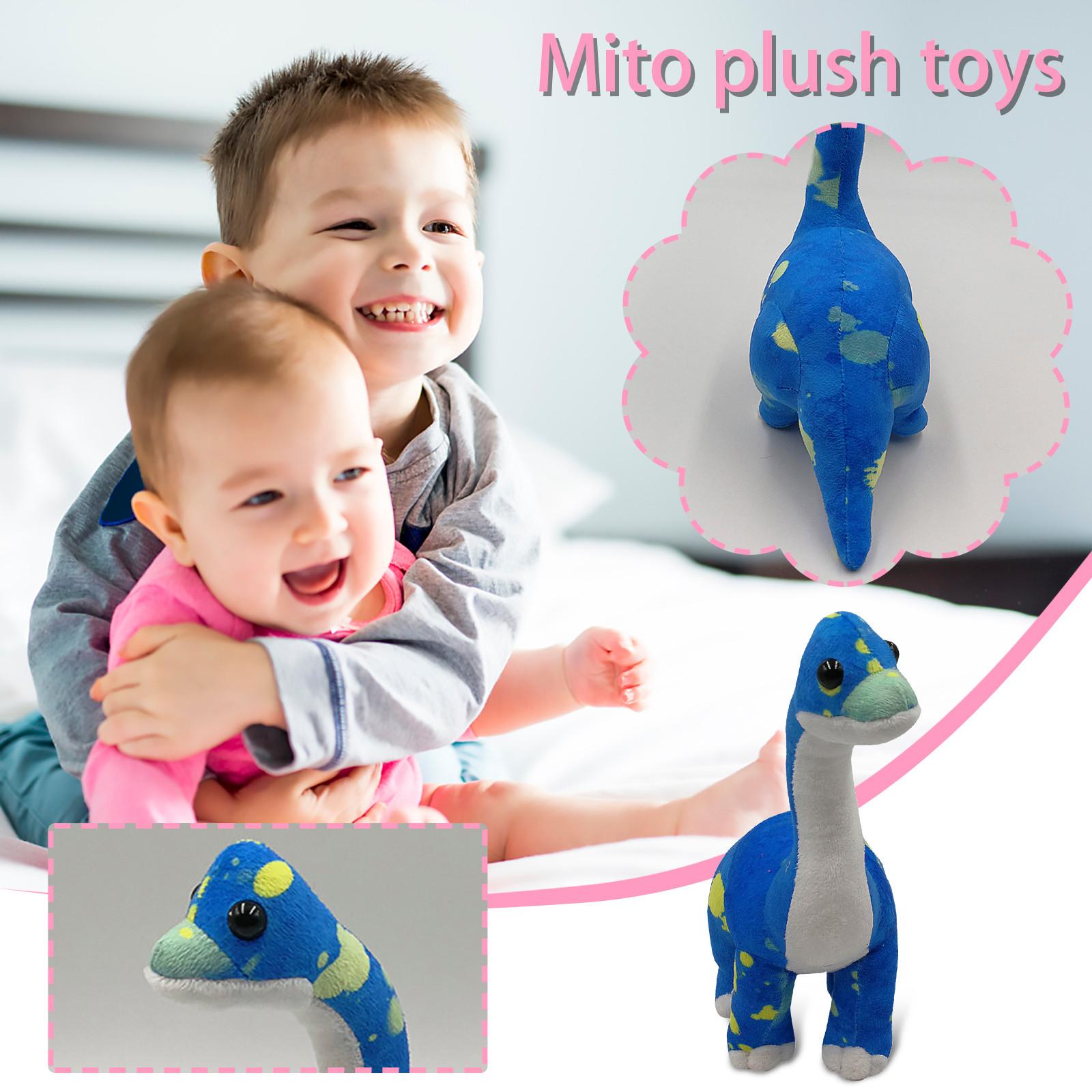 

Милая кукла-дракон с длинной шеей, детский подарок на день рождения, плюшевая игрушка