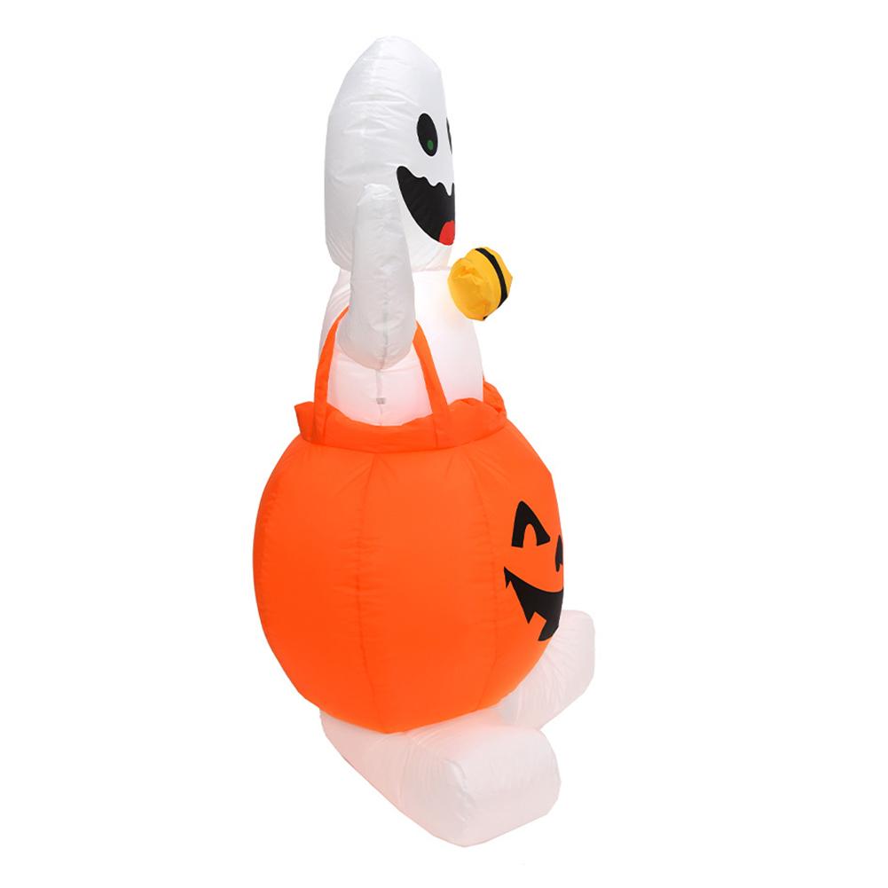 1.2M Inflatable Pumpkin Ghost Toy Halloween Decoration