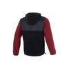Under Armour Color Block Outdoor Pullover Hoodie Men Deep-Red 1367134-626