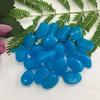 Garden Pebbles Glow Stones Rocks Luminous Pebbles for Walkways Outdoor Decor Aquarium Fish Tank Garden Decorative Stones100pcs