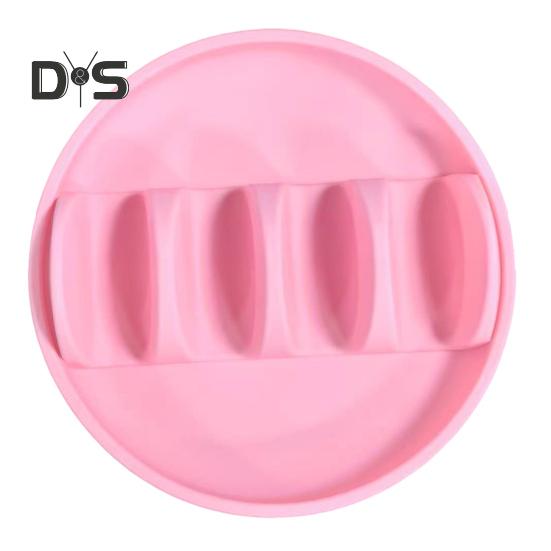 Silikonové talíře na držení taco Velkokapacitní stojan na taco s přihrádkami Bez BPA Protiskluzové stojany na talíře na tortilly Servírovací tác na taco pro rodinu Mexické taco