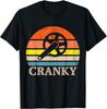 Cranky Vintage Sun Bicycle Lovers Cycling Bike T-Shirt