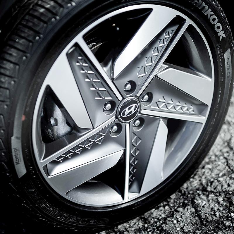 4Pcs 56mm Car Wheel Center Hub Caps Badge Sticker Emblem Auto Accessory For Hyundai Elantra Getz Sonata XG Terracan Tucson Coupe TT32