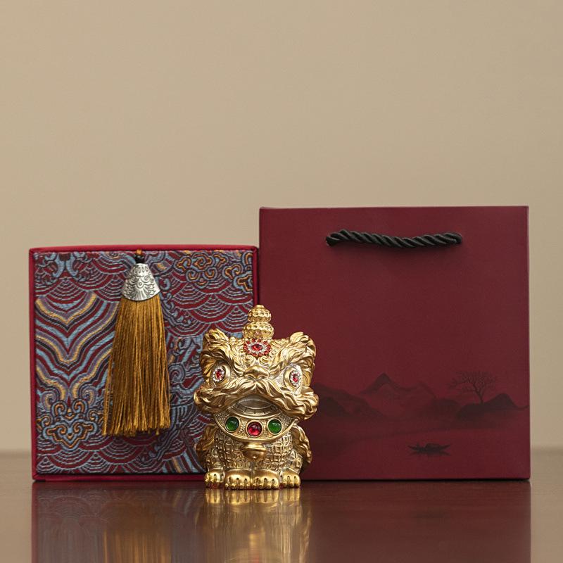 

Creative Lion Dance Souvenir Gift - National Culture-Themed Business Appreciation Event
