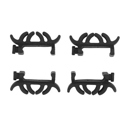 4 stuks Rubber Boog Ledematen Dempers voor Compound Boog Ledematen Trillingsdemper Stabilisator voor