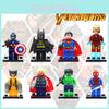 High-quality Abs Plastic Building Blocks Jr833b Avengers Superhero Series