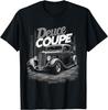 1932 Retro Hot Rod carro gráfico Deuce Coupe 3 janelas Camiseta