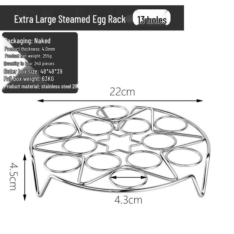 

Stainless Steel Egg Steamer Rack